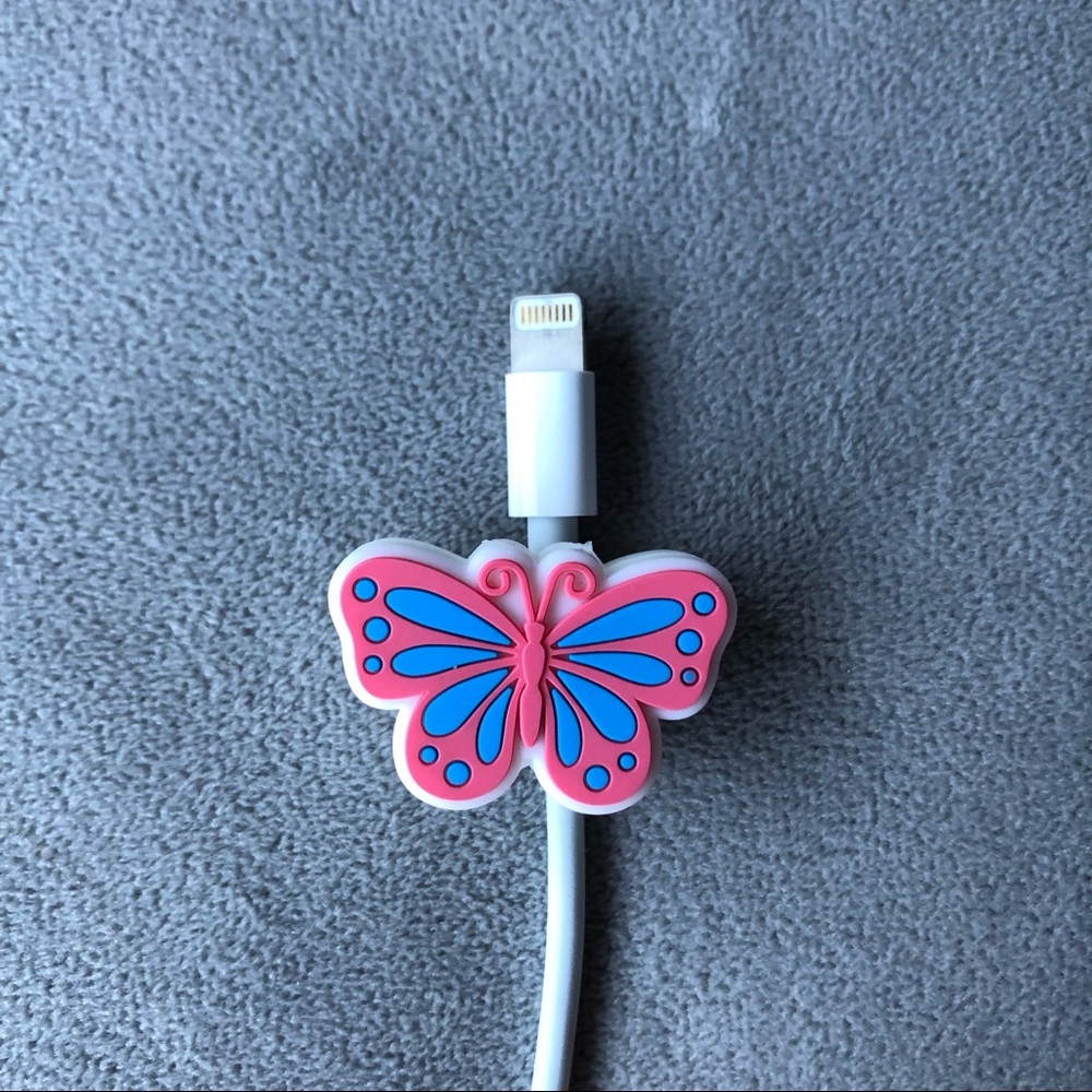 3/$25 ~ Butterfly Cord Protector ~ Brand New!